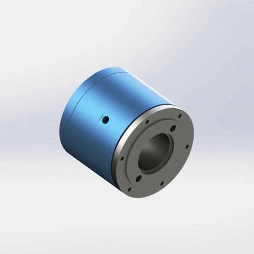Dust-proof rotary joint for steel and dusty environments