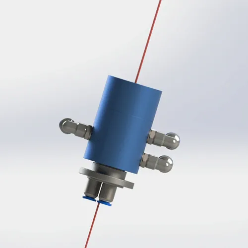 BP-3P-S06-0001 3-in-3-out 6-circuit空気電気回転式接合箇所のフランジの台紙AL6061