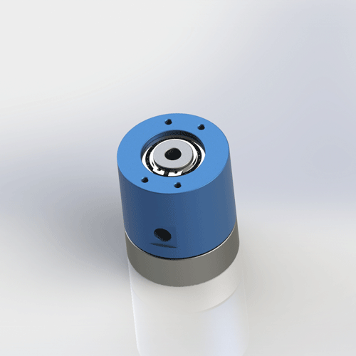 BP-2P-08-0001 2-in-2-out rotary joint M5 threaded compact AL6061