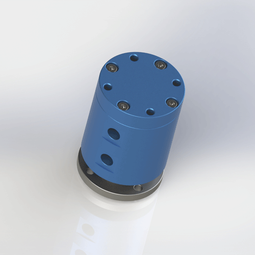 BP-3P-0004 3-in-3-out rotary joint flange mount