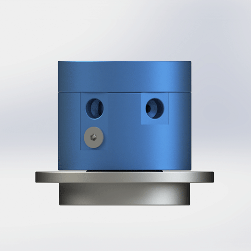 BP-3P-0007 3-in-3-out 4mm orifice G1/8 threaded rotary joint AL6061